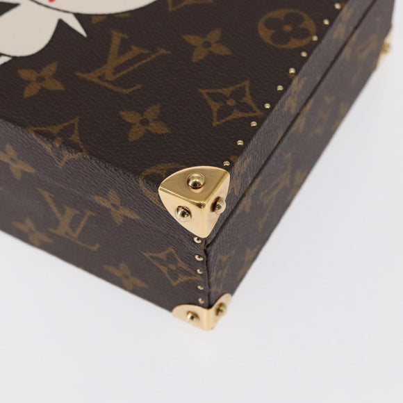 LOUIS VUITTON Takashi Murakami Flower Hatman Jewelry Box M92475 LV Auth 162912SM