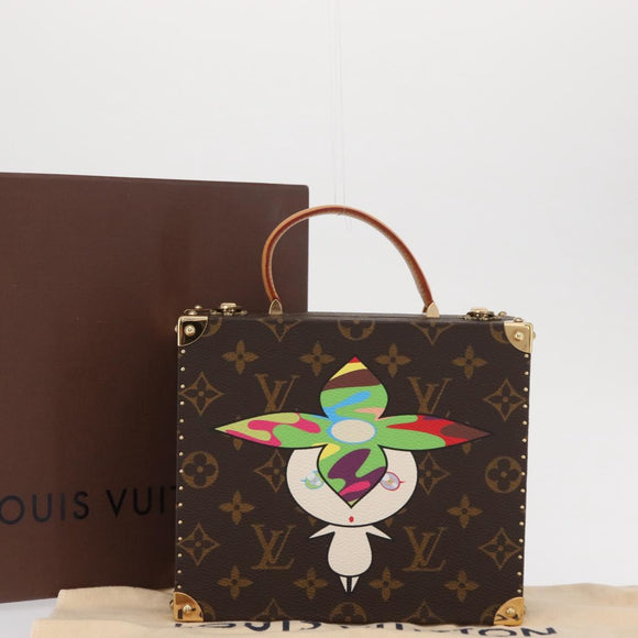 LOUIS VUITTON Takashi Murakami Flower Hatman Jewelry Box M92475 LV Auth 162912SM