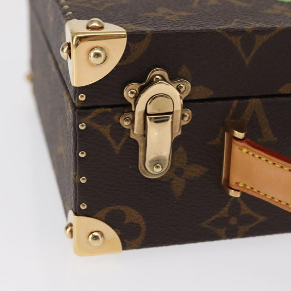 LOUIS VUITTON Takashi Murakami Flower Hatman Jewelry Box M92475 LV Auth 162912SM