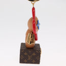 LOUIS VUITTON Monogram Vivienne Porte Cles Charm Red M67394 LV Auth 162914SAM-6