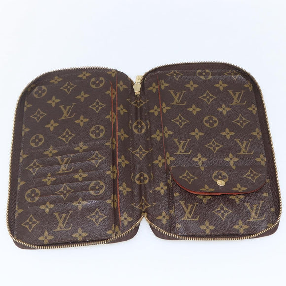 LOUIS VUITTON Monogram Poche Escapade Travel Case M60113 LV Auth 162915