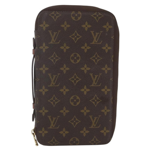 LOUIS VUITTON Monogram Poche Escapade Travel Case M60113 LV Auth 162915