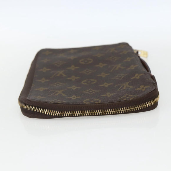 LOUIS VUITTON Monogram Poche Escapade Travel Case M60113 LV Auth 162915