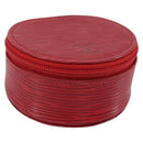 LOUIS VUITTON Epi Ecrin Bijou 8 Jewelry Box Red M48227 LV Auth 162918-1