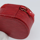 LOUIS VUITTON Epi Ecrin Bijou 8 Jewelry Box Red M48227 LV Auth 162918-15