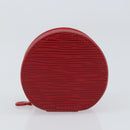LOUIS VUITTON Epi Ecrin Bijou 8 Jewelry Box Red M48227 LV Auth 162918-6