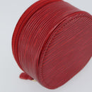 LOUIS VUITTON Epi Ecrin Bijou 8 Jewelry Box Red M48227 LV Auth 162918-14