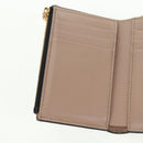 TIFFANY&Co. Bifold Wallet Leather Black Gold Auth 162920V-18