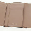 TIFFANY&Co. Bifold Wallet Leather Black Gold Auth 162920V-19