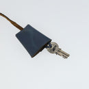 HERMES Her Bag PM Hand Bag Canvas Leather Beige Auth 162923V-10