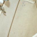 HERMES Her Bag PM Hand Bag Canvas Leather Beige Auth 162923V-11