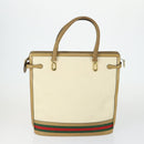 BALLY Shoulder Bag Leather 2 Set Beige Gold Auth 162925-3