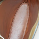 BALLY Shoulder Bag Leather 2 Set Beige Gold Auth 162925-9