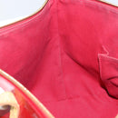 LOUIS VUITTON Monogram Vernis Bellevue PM Bag Pomme D'amour M93583 Auth 162944-22