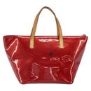 LOUIS VUITTON Monogram Vernis Bellevue PM Bag Pomme D'amour M93583 Auth 162944-2