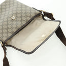 GUCCI GG Supreme Shoulder Bag PVC Beige Gold 223666 Auth 162948-18