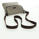 GUCCI GG Supreme Shoulder Bag PVC Beige Gold 223666 Auth 162948-9