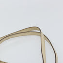 GUCCI GG Canvas Shoulder Bag Beige Gold 121023 Auth 162950-8