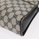 GUCCI GG Supreme Shoulder Bag PVC Navy Auth 162951-14