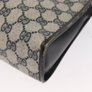 GUCCI GG Supreme Shoulder Bag PVC Navy Auth 162951-16