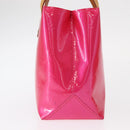 LOUIS VUITTON Monogram Vernis Reade PM Hand Bag Fuchsia Pink M91221 Auth 162960-3