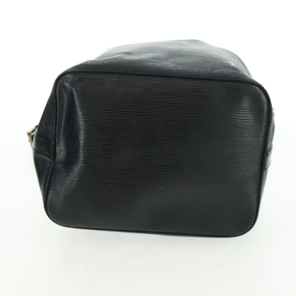 LOUIS VUITTON Epi Petit Noe Shoulder Bag Black M44102 LV Auth 162962