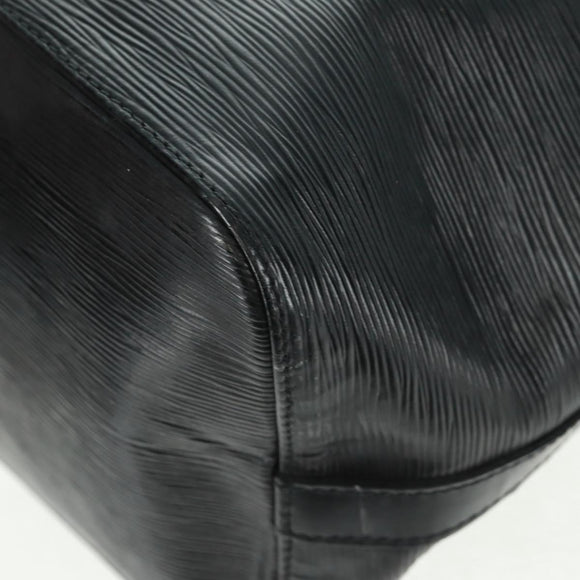 LOUIS VUITTON Epi Petit Noe Shoulder Bag Black M44102 LV Auth 162962