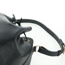 LOUIS VUITTON Epi Petit Noe Shoulder Bag Black M44102 LV Auth 162962-14
