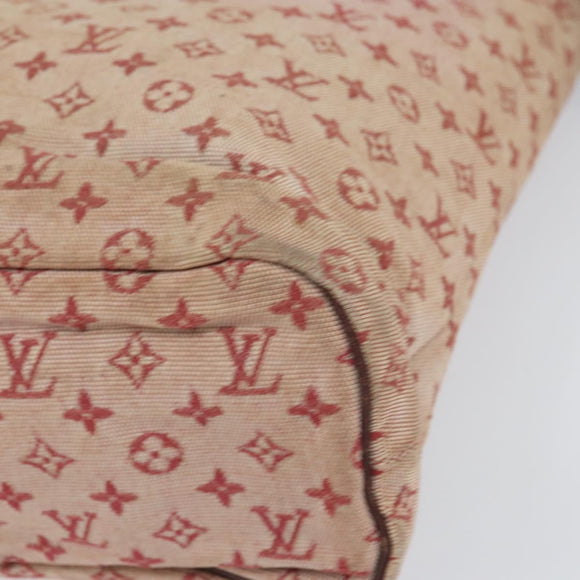 LOUIS VUITTON Monogram Mini Lucille GM Tote Bag Red M92677 LV Auth 162967