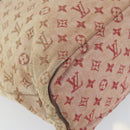 LOUIS VUITTON Monogram Mini Lucille GM Tote Bag Red M92677 LV Auth 162967-14