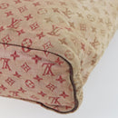 LOUIS VUITTON Monogram Mini Lucille GM Tote Bag Red M92677 LV Auth 162967-15