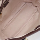 LOUIS VUITTON Monogram Mini Lucille GM Tote Bag Red M92677 LV Auth 162967-10