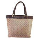 LOUIS VUITTON Monogram Mini Lucille GM Tote Bag Red M92677 LV Auth 162967-2