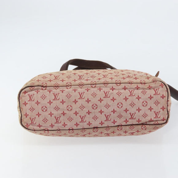 LOUIS VUITTON Monogram Mini Lucille GM Tote Bag Red M92677 LV Auth 162967