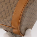 GUCCI Micro GG Supreme Shoulder Bag PVC Beige Gold Auth 162968-15