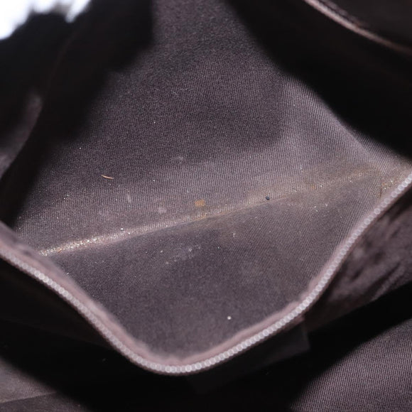 GUCCI GG Canvas Tote Bag Beige Silver 73983 Auth 162969