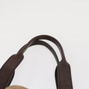 GUCCI GG Canvas Tote Bag Beige Silver 73983 Auth 162969-14