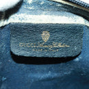 GUCCI GG Supreme Sherry Line Shoulder Bag PVC Navy Red 56 02 004 Auth 162970-19