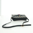 GUCCI GG Supreme Sherry Line Shoulder Bag PVC Navy Red 56 02 004 Auth 162970-8