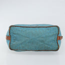 PRADA Shoulder Bag Nylon Light Blue Silver Auth 162977-5