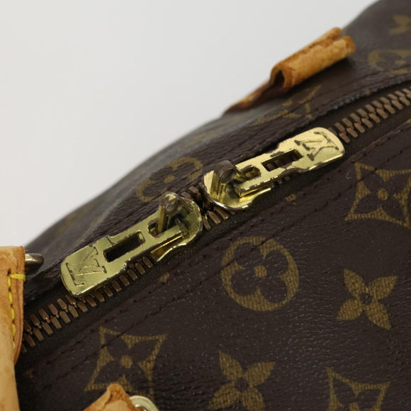LOUIS VUITTON Monogram Keepall 45 Boston Bag M41428 LV Auth 162984