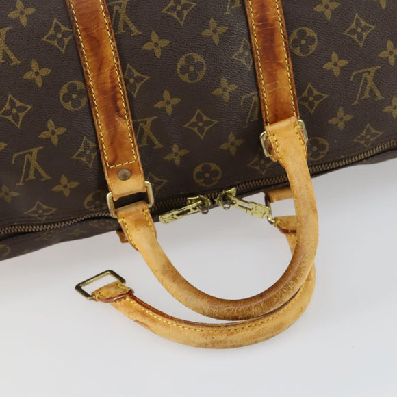 LOUIS VUITTON Monogram Keepall 45 Boston Bag M41428 LV Auth 162984