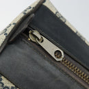GUCCI GG Supreme Boston Bag PVC Navy Gold Auth 162988-10