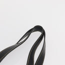 GUCCI Tote Bag Satin Black Gold 153361 Auth 162992-8