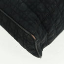 Christian Dior Lady Dior Canage Tote Bag Black Gold Auth 162997-17