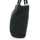 Christian Dior Lady Dior Canage Tote Bag Black Gold Auth 162997-5