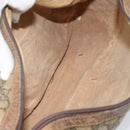 GUCCI GG Supreme Web Sherry Line Shoulder Bag PVC Beige 010 378 Auth 162998-11