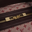 LOUIS VUITTON Monogram Mini Josephine GM Hand Bag Red M92213 LV Auth 162999-17