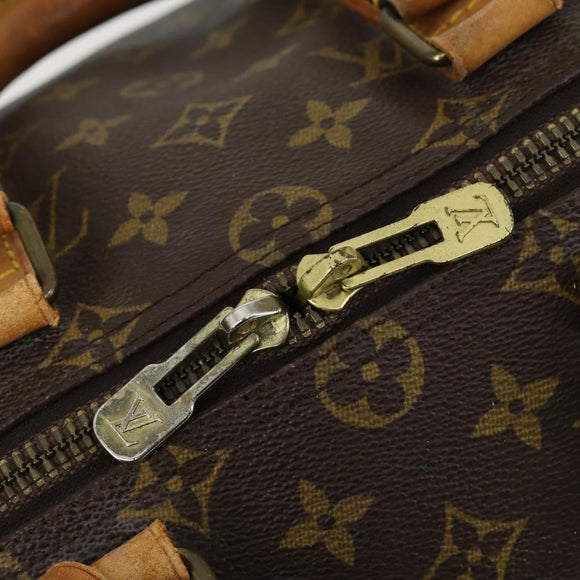 LOUIS VUITTON Monogram Keepall 50 Boston Tasche M41426 LV Auth 163003