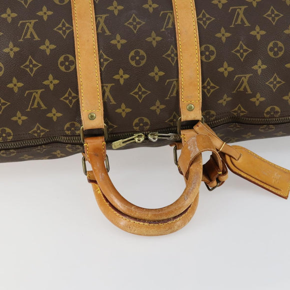 LOUIS VUITTON Monogram Keepall 50 Boston Bag M41426 LV Auth 163003